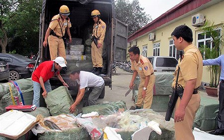 Hiểm họa từ thủy, hải sản “thối” nhập lậu từ Trung Quốc